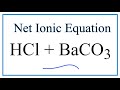 Net Ionic Equations and Reactions
