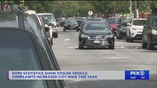 Stolen vehicle complaints up in NYC