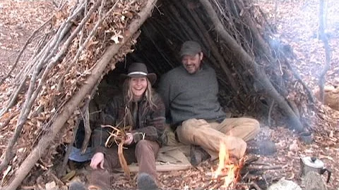 His & Her Debris Shelter- Survive This! With Brook...