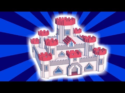 MINECRAFT: Tutorial Cara Membuat Castle Di Minecraft!