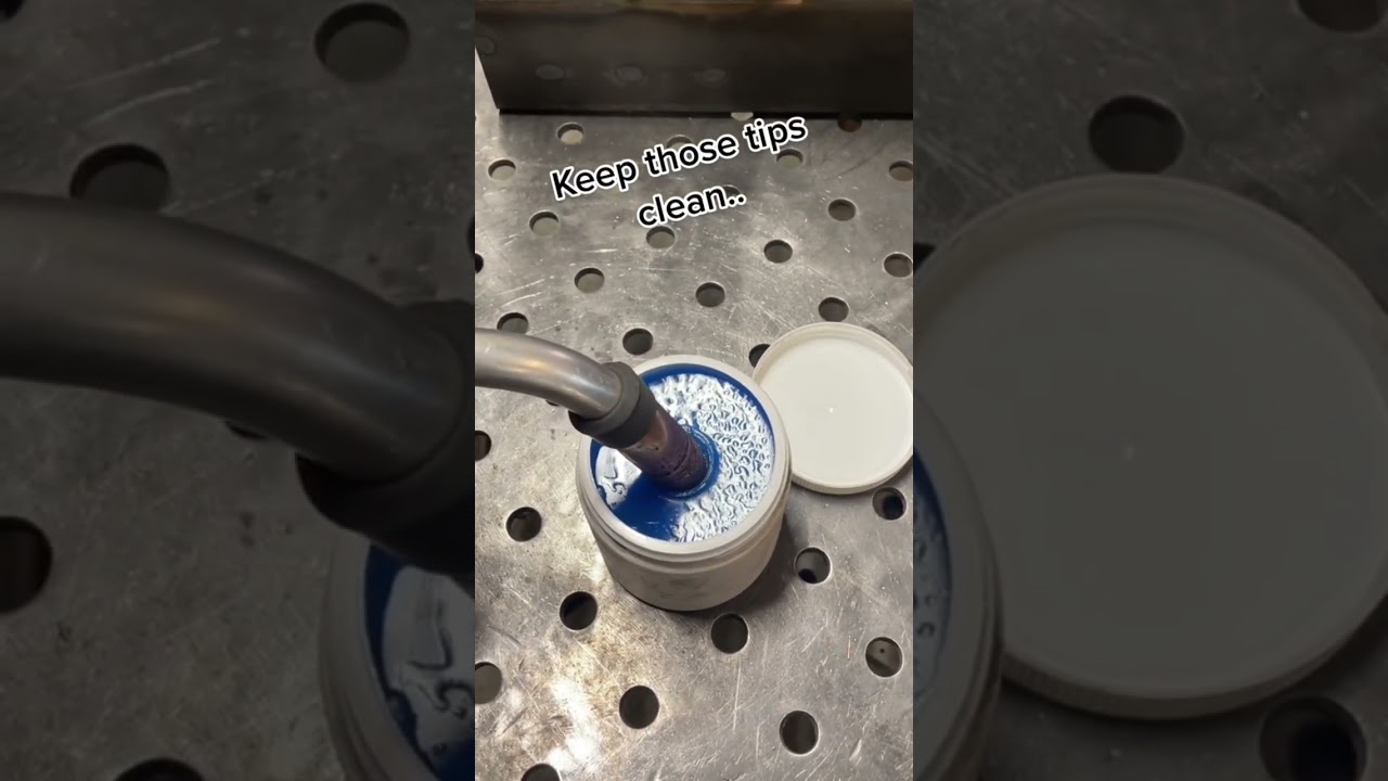 Don’t forget to keep your tip clean 