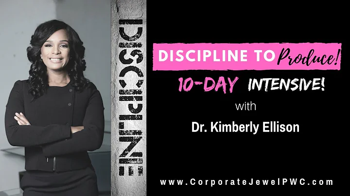 Discipline Your Emotions - Dr. Kimberly Ellison