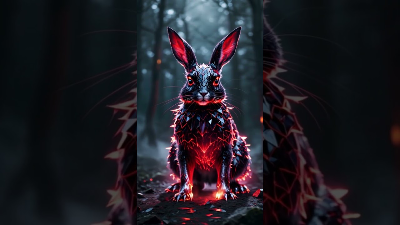 The rabbit must survive from the jungle🐰 