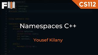 CS112 | Namespaces C++  (Arabic) | Problem 11 | Final Revision