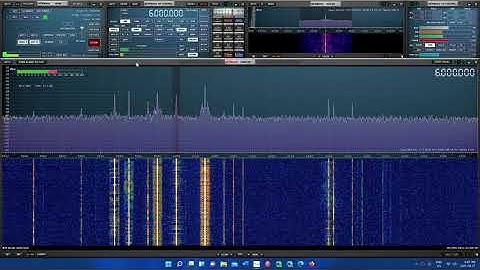 How does a SDR Software defined receiver tune many frequencies at the same time