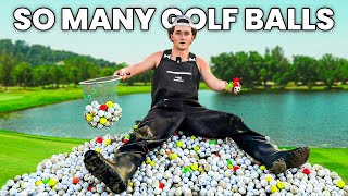 Searching Golf Course Pond for THOUSANDS of Lost Golf Balls!