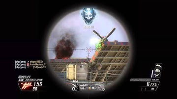 black ops 2 - 50/5 with XPR-50 - 6 man kill feed