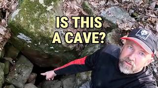 Digging Open A Hidden Pit Cave... What's Below? | #caving