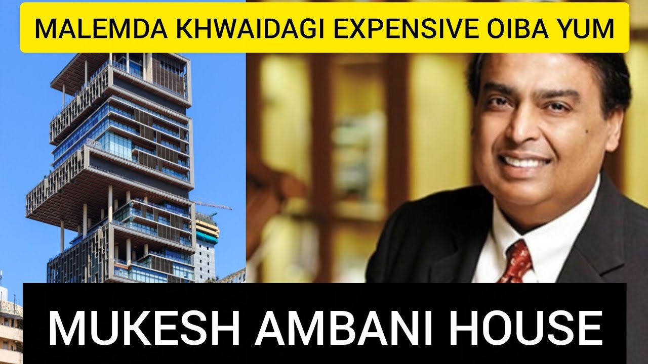 Malemda khwaidagi tangba yum 😱 Mukhesh Ambanigi House