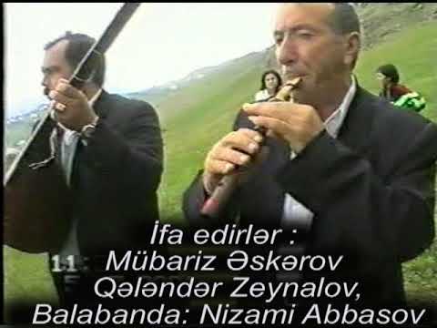 Gedebey Miskinli Asiq Qelender Asiq Mubariz, Balabanda Nizami Abbasov.