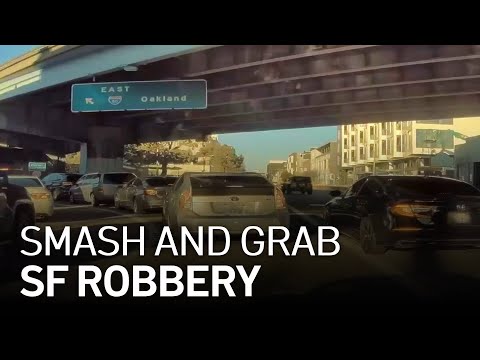 SF Smash and Grab Robbery on I-80