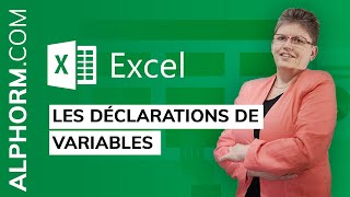 Variable declarations in Excel 2016 VBA - Video Tutorial