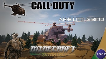 AH-6 "Little Bird" | Minecraft Warfare tutorial