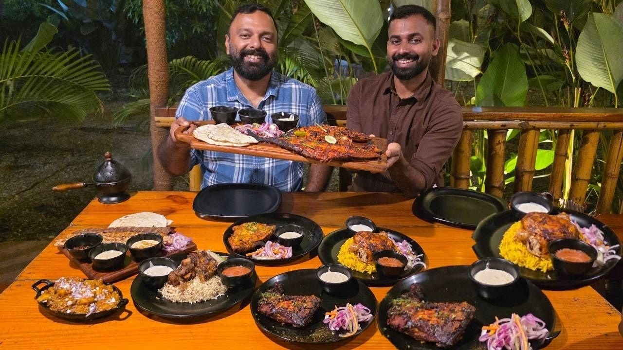 ഓസി മട്ടൺ വൈറൽ! Kayal Machili Kottayam – Fish Barbecue, Majboos & Arabian Feast