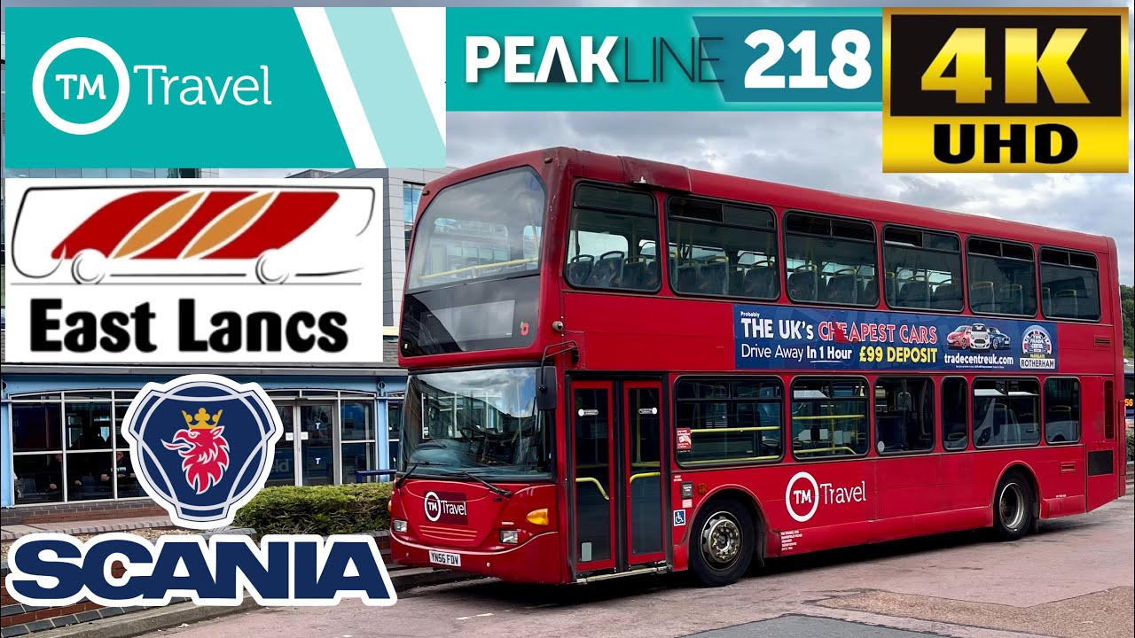 TM Travel Peak Line 218 Sheffield Centre To Bakewell Via Chatsworth tm-travel-peak-line-218-sheffield-centre-to-bakewell-via-chatsworth