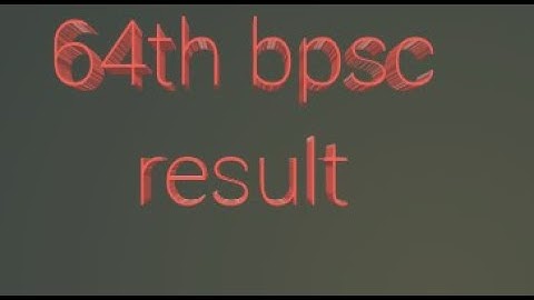bpsc 64th final result | om prakash gupta | bpsc64th topper 2021, Rank 1