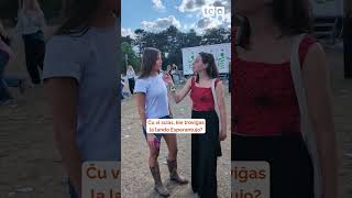 Kie troviĝas Esperantujo? Spektu la respondojn tuj! 🌏 #esperanto #roskildefestival