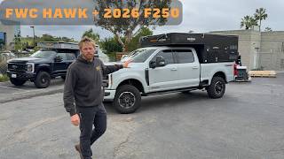 Athlete Statistics 2026 Ford F250 Platinum + Hawk Slide-In | Simple & Dialed Camper Setup