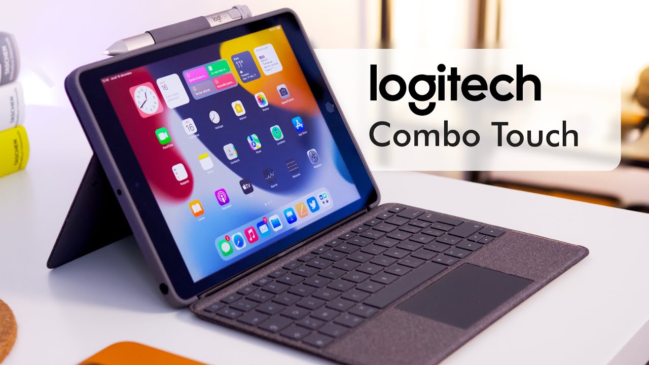 Étui Combo Touch avec clavier et trackpad pour iPad (9ᵉ génération) de  Logitech - Apple (FR)