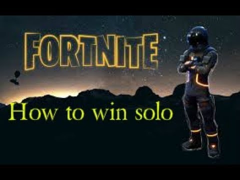 Fortnite როგორ მოვიგოთ სოლო ! Fortnite BR Full Match