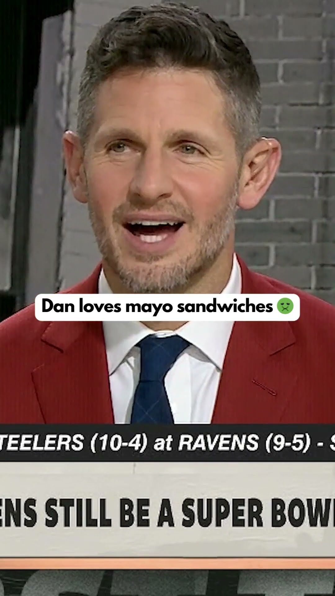 Dan Orlovsky grew up eating WHAT? ?