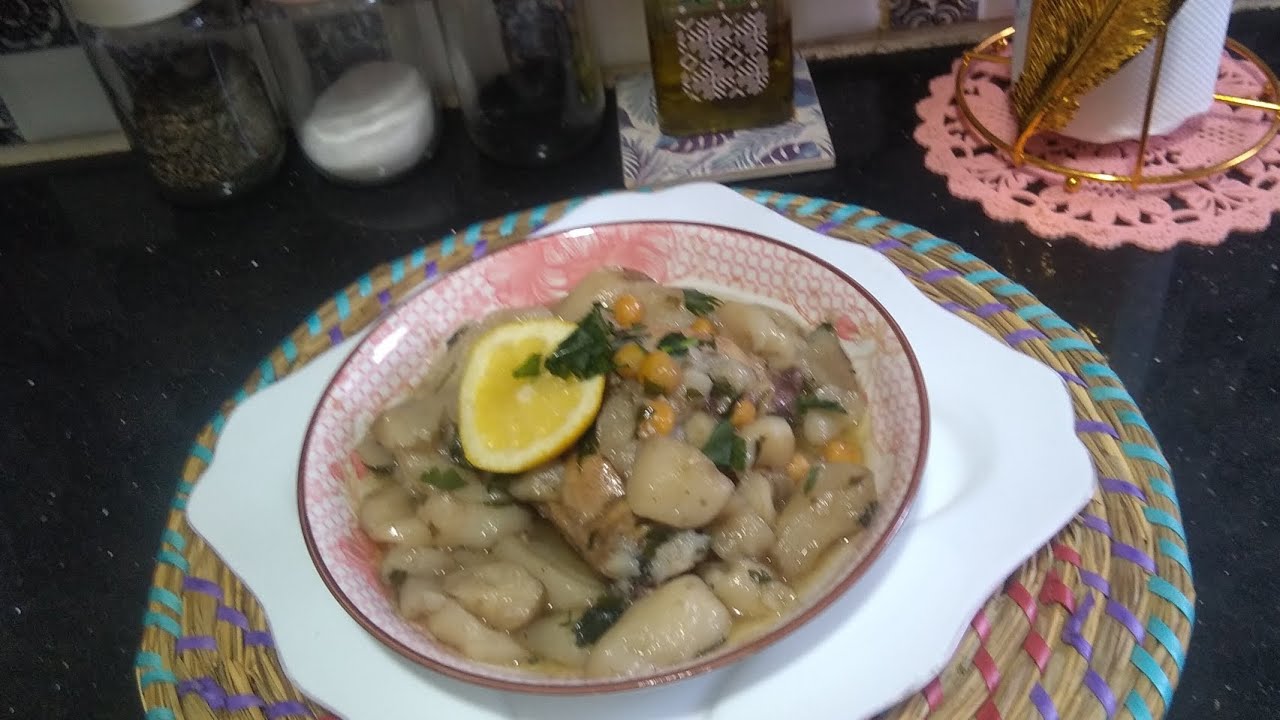 بطاطا ترفاس بالدجاج مجمر بنة زمان