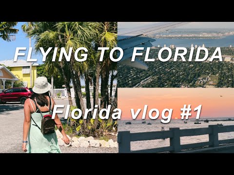 FLYING TO FLORIDA | Florida vlog #1