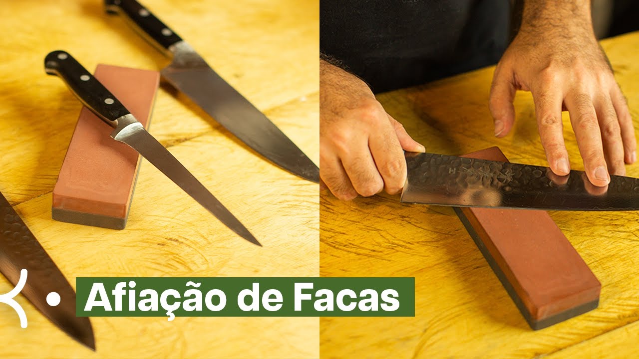 Aprenda a afiar suas facas em casa | Thiago recebe Albeniz