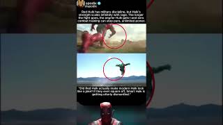 Did Red Hulk Actually Outclass Modern Hulk? 🧠 #Shorts