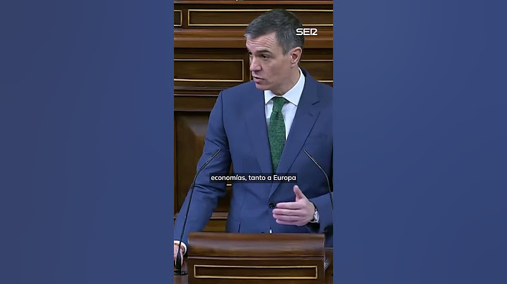 Pedro SÁNCHEZ, muy CRÍTICO con los ARANCELES de TRUMP