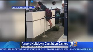 Caught On Video: Woman Unleashes Tirade On Airport Worker