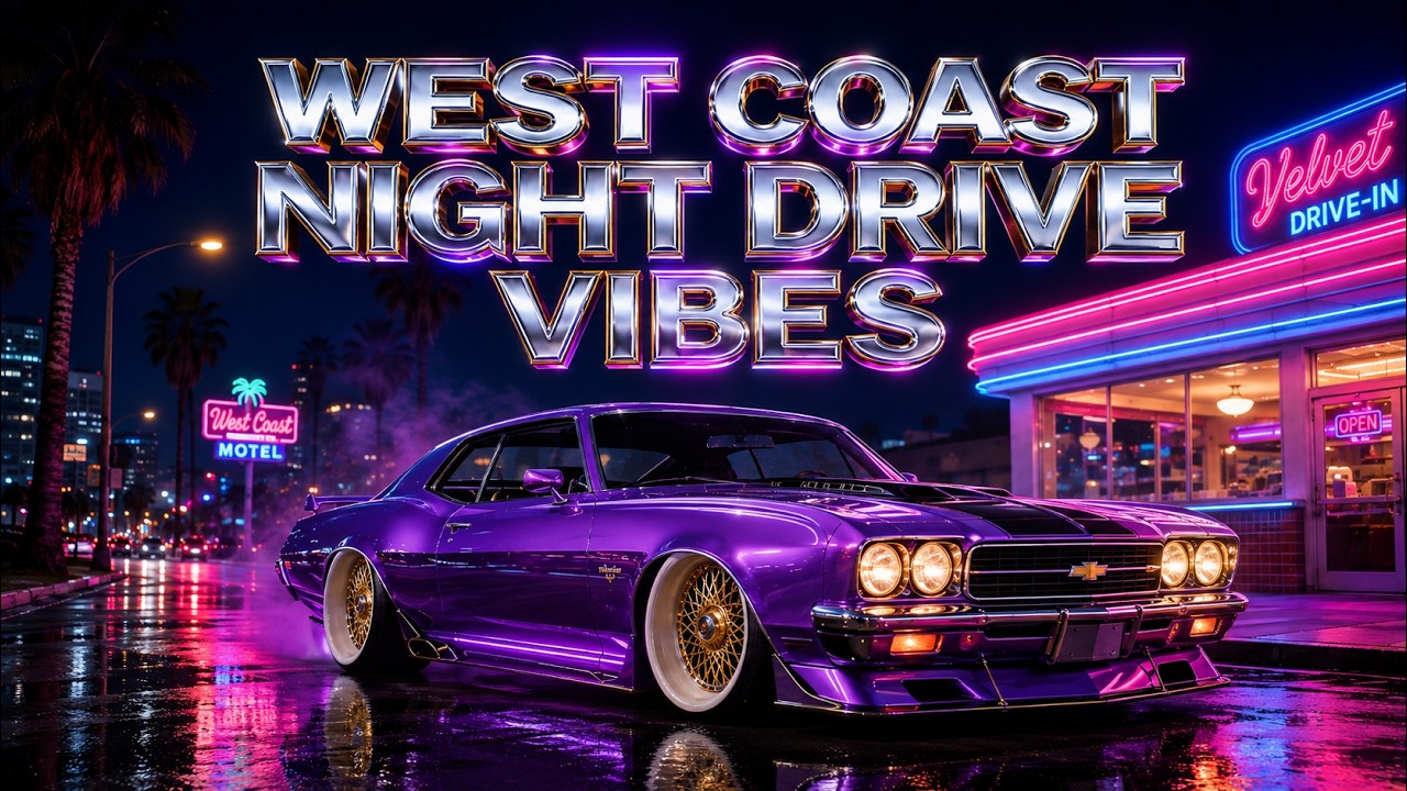 🔥 Smooth G-Funk R&B 🌴 West Coast Soul, Deep Bass & Lowrider