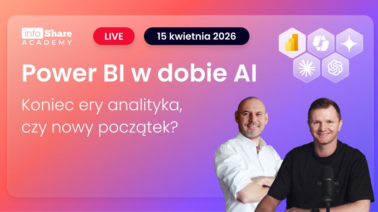 [LIVE] Power BI w dobie AI - koniec ery analityka, czy nowy początek ...