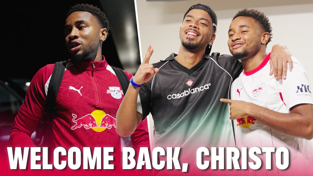We Missed That Smile ❤️ | Nkunku's First Day Back in Leipzig 🎬