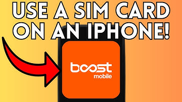 How To Use A Boost Mobile Sim Card On An Iphone (Full Guide) 2025!