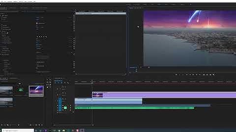 Sky Replacement Tutorial - Adobe Premiere Pro - Kimi No Na Wa