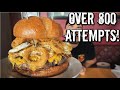 8LB Grim Reaper Burger Challenge in Atlanta, Georgia | Lucky's Burger and Brew | Man Vs Food