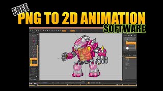 Best free 2d animation software with fast bone rigging. Png to Animation in minutes. screenshot 4