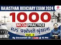 1000 mcqs for rajasthan judiciary exam 2024  8  rjs exam preparation  devashish sir