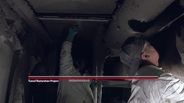 Concrete Tunnel Repair: Start to Finish