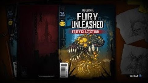 Fury Unleashed full game walktrough part 5 ( PS4 gameplay - no commentary ) 2nd comic MEGA SHELL