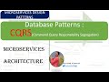 Database Patterns: CQRS || What is CQRS? || Database Patterns for Microservices