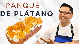 PANQUÉ DE PLÁTANO, SÍN HUEVOS, delicioso, casero y con presentación de profesional!