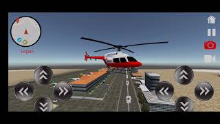 IDBS helicopter simulator#1 flaying to nusa Dua: modern helicopter Android Game play.... screenshot 5