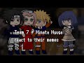 Team 7 Hinata Hyuga React To Memes Drama NARUTO Team 7 Hinata Hyuga React To Memes Drama NARUTO