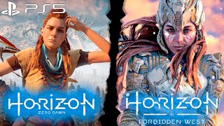 Horizon Forbidden West vs Zero Dawn - Comparison before PC release