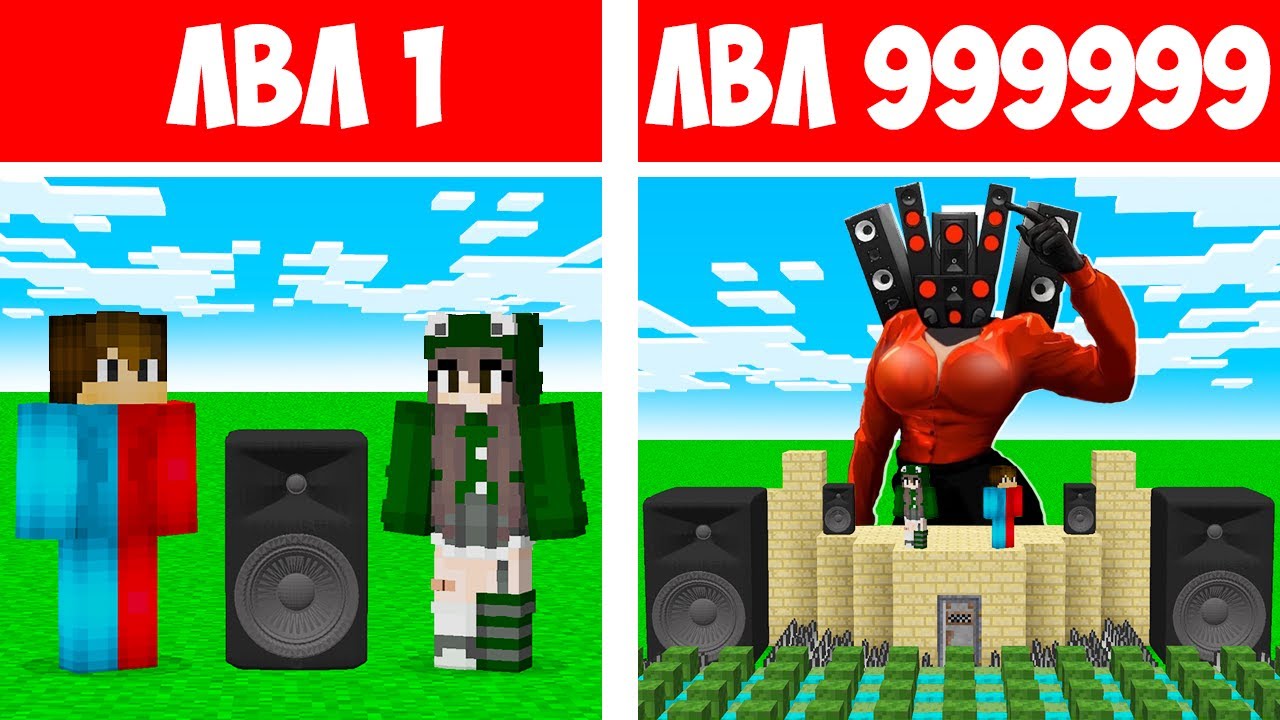 🇺🇦 НУБ ПРО І ДІВЧИНА БУДУЮТЬ СПІКЕРВУМЕН БАЗУ АНТИ-ЗОМБІ ЗА 1000000$ У МАЙНКРАФТ УКРАЇНСЬКОЮ!