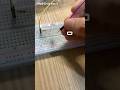 How to start the first circuit with basic circuit(Led, Resistor) #electronic #shorts
