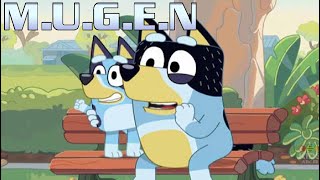 Mugen Bluey And Bandit Have Fun
