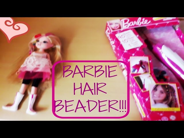 The #barbiehairbeader may be my new favorite#funhairtool!#beader#hairb, hair beads